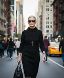 Elements Movable Cross Pendant