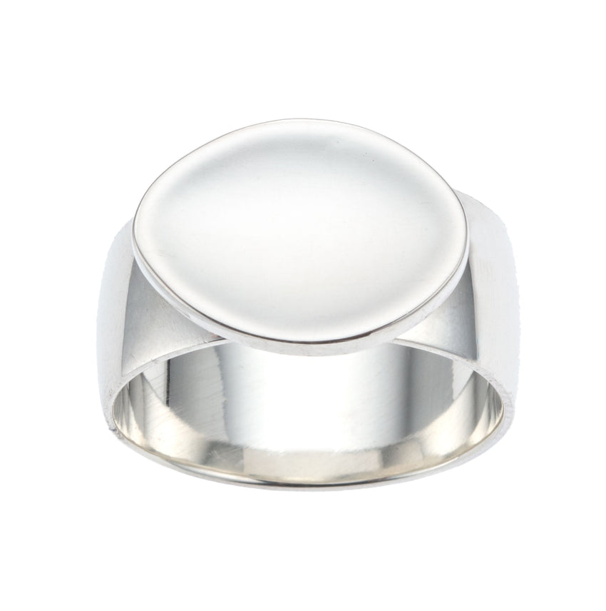 Third Eye Wide Band Ring