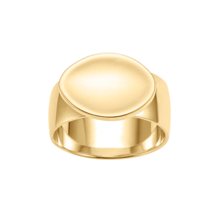 Third Eye Wide Band Ring