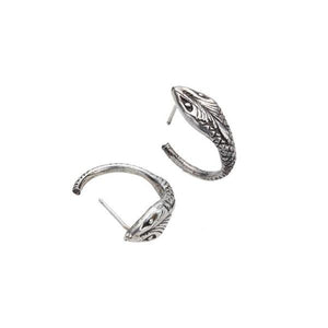 Snake Hoop Earrings