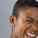 Double Heart Studs<Ready To Ship>