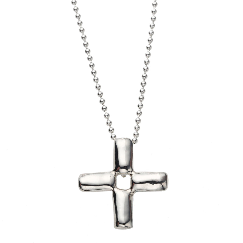 Small Elements Cross Pendant