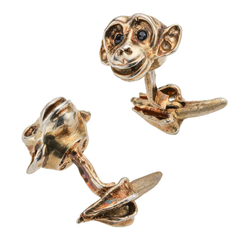 Monkey Cufflinks