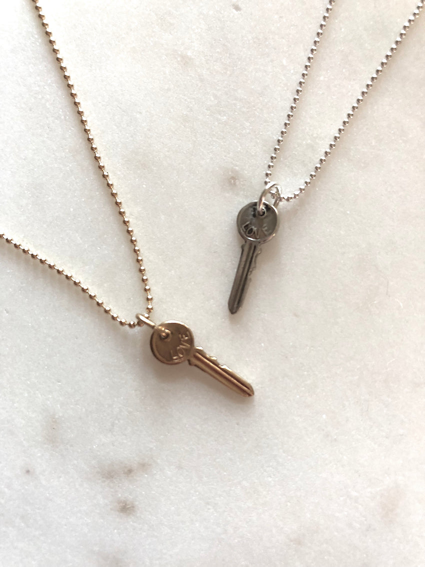 Love & Success Key Pendant