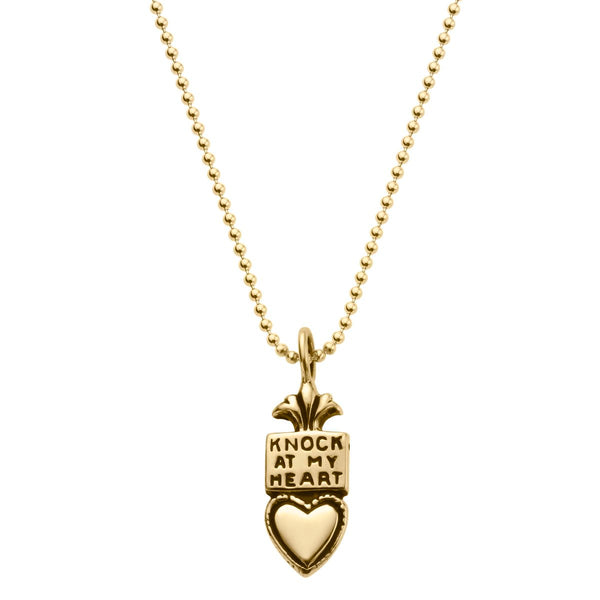 Knock at my Heart Pendant