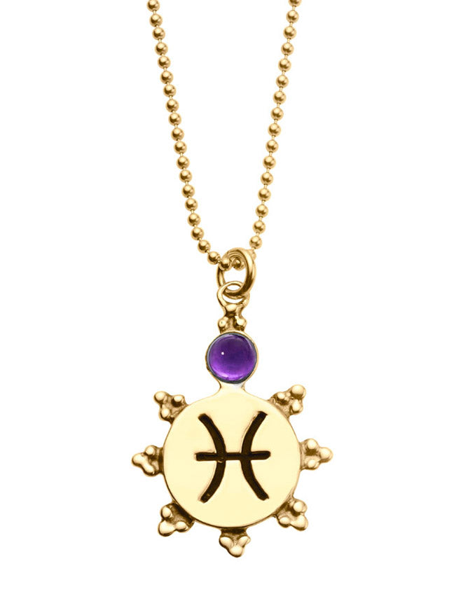 Pisces Zodiac Pendant