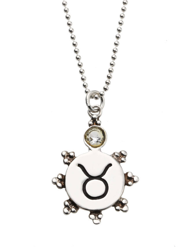 Taurus Zodiac Pendant