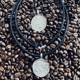 Reversible Coin Necklace