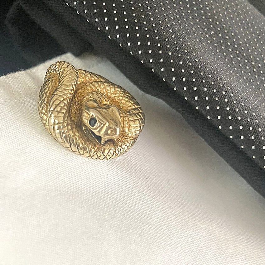 Rattle Snake Cufflinks