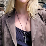 Elements Movable Cross Pendant