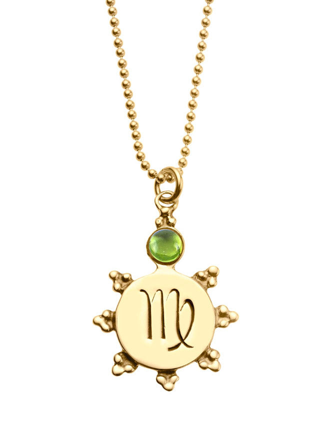 Virgo Zodiac Pendant
