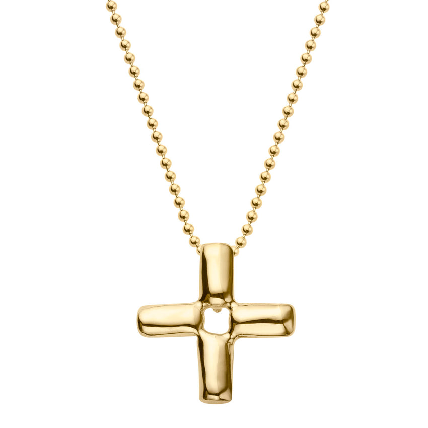 Small Elements Cross Pendant