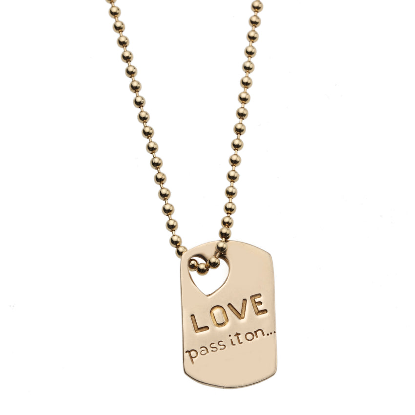 Love Pass it on...Pendant