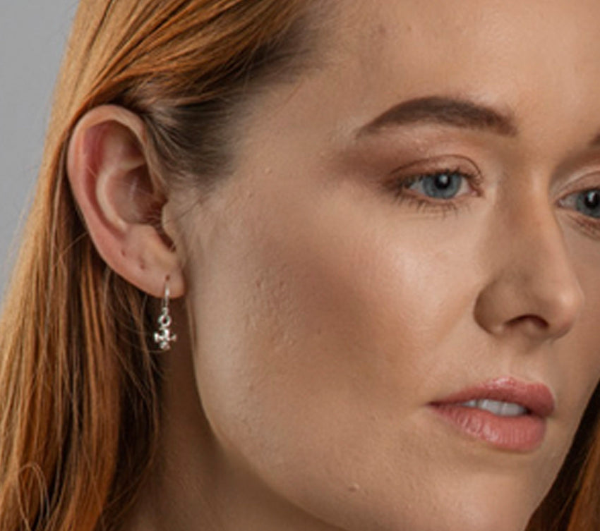 Maltese Cross Earrings