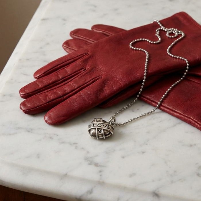 Heart XOX Love Pendant in Recycled Sterling Silver | Charmed by a Cause