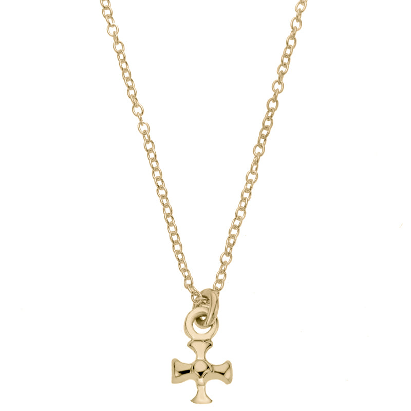 Maltese Cross Pendant In Sterling Silver or 14K Gold - Recycled Jewelry ...