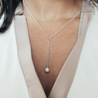 Floating Freshwater Pearl Necklace