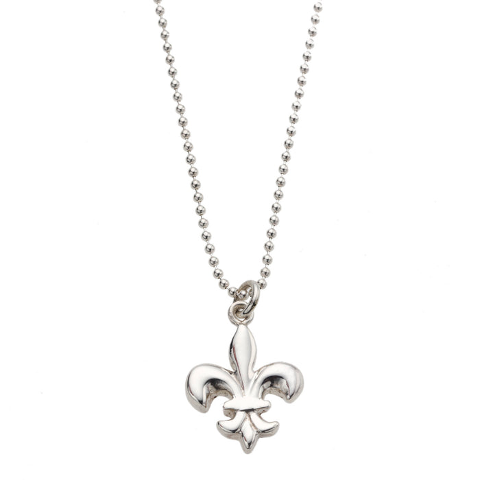 Fleur De Lis Pendant In Sterling Silver Or 14K Gold Recycled Jewelry   26 700x 