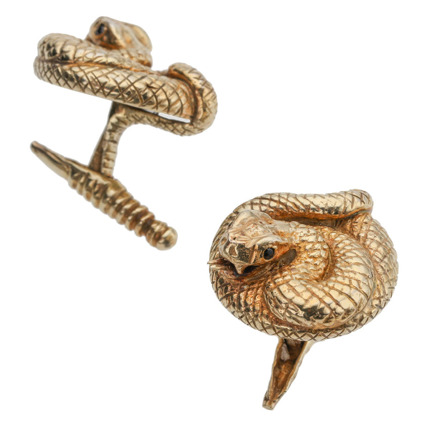 Rattle Snake Cufflinks