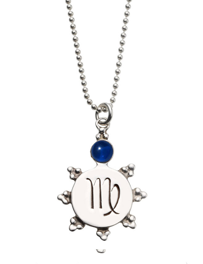 Virgo Zodiac Gemstone925 Sterling Silverbirthstone Necklace - Etsy |  Sterling silver birthstone necklace, Custom bridesmaid jewelry, Crystal  jewelry